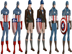 Captain America The First Avenger, Red Skull, Peggy Carter, Steve Rogers, Shield PNG
