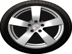 Car Wheel, Tire, Hubcap, Tire Tread, Wheelbase PNG