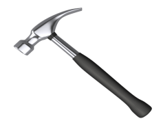 Carpenter Hammer, Nail Driving, Carpentry, Durable, Hand Tool PNG