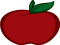 Cartoon Apple, Fruit, Colorful, Playful, Fun PNG