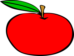 Cartoon Apple, Fun Orchard, Animated Snack, Cheerful Food, Colorful Produce PNG