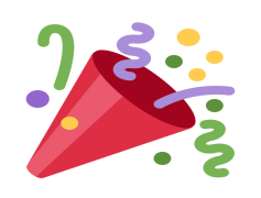 Celebration Emoji, Triumph, Joy, Commemoration, Festivity PNG