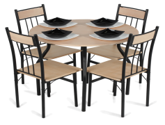 Chairs And Table, Seating Arrangement, Interior Design, Office Setup, Dining Furniture PNG