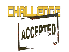Challenge Accepted, Conquer Fears, Overcome Obstacles, Rise Above, Achieve Success PNG