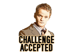 Challenge Accepted, Goal Pursued, Obstacle Overcome, Victory Seized, Competition Embraced PNG