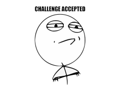 Challenge Accepted, Take Action, Overcome Obstacles, Push Limits, Conquer Fear PNG