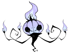 Chandelure Pokemon, Spirit Lure, Haunting Presence, Candle Pokemon, Eerie Glow PNG