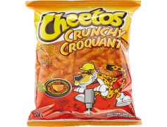 Cheetos Crunchy Pack, Packaged, Enjoy, Cheese, Flavor PNG