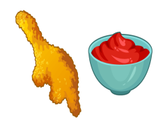 Chicken Nugget, Snack Time, Dipping Sauce, Kids Favorite, Tender Chicken PNG