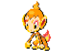 Chimchar Pokemon, Mischievous, Starter Pokemon, Fire Type, Sinnoh Region PNG
