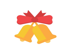 Christmas Bell, Joyful, Chime, Ornament, Decoration PNG