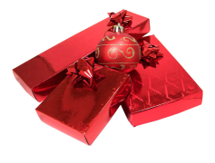 Christmas Present, Holiday Gift, Merry Token, Cheerful Package, Festive Surprise PNG