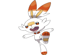 Cinderace Pokemon, Soccer Rabbit, Fire Type, Starter Evolution, Blaze Ability PNG