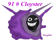 Cloyster Pokemon, Shellfish Creature, Evolving Form, Spiky Armor, Competitive Battler PNG