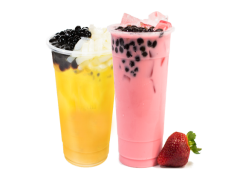 Cold Bubble Tea, Popular Trend, Sweet Flavor, Tapioca Pearls, Iced Drink PNG