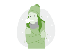 Cold Weather, Winter Chill, Frosty Conditions, Icy Winds, Snowy Days PNG