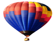 Colorful Air Balloon, Scenic Journey, Floating Adventure, Balloon Festival, Whimsical Flight PNG