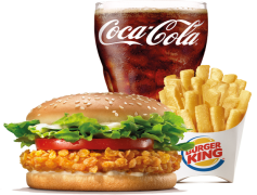Combo Burger King, Fast Food, Burger Combo, Whopper, Meal Deal PNG