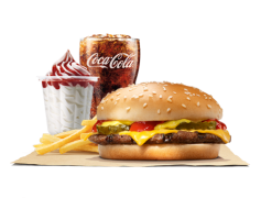 Combo Burger King, Value Meal, Fries, Meal Deal, Whopper PNG