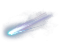 Comet, Space, Astronomy, Tail, Brightness PNG