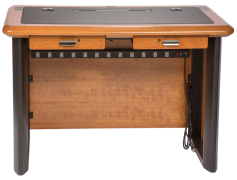 Computer Desk, Workspace, Storage, Minimalist, Adjustable PNG