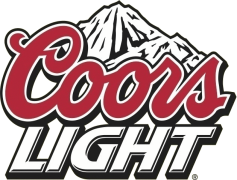 Coors Light Logo, Silver Can, American Lager, Refreshing Beverage, Beer Brand PNG