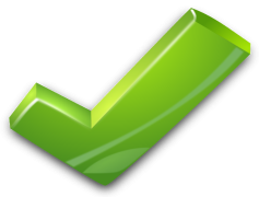 Correct Green Check Mark, Validation Icon, Completion Sign, Success Indicator, Positive Feedback PNG