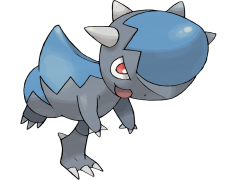 Cranidos Pokemon, Headbutt Attack, Prehistoric Pokémon, Rock Type, Fossil Creature PNG