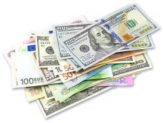 Currency, Banknotes, Money, Coins, Exchange PNG