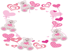 Cute Frame, Lovely Edge, Sweet Surround, Charming Outline, Whimsical Enclosure PNG