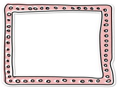 Cute Frame, Lovely Surround, Playful Enclosure, Sweet Decoration, Charming Outline PNG