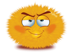 Cute Fur Emoji, Adorable Furry Icon, Soft Fur Representation, Charming Fur Character, Fluffy Animal Symbol PNG