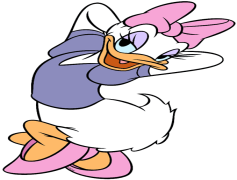 Daisy Duck, Animated, Friend, Duck, Cartoon Character PNG