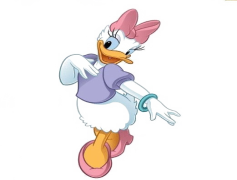 Daisy Duck, Quirky, Cartoon Star, Female Duck, Disney Character PNG