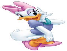 Daisy Duck, Voice Actress, Iconic, Stylish, Quirky PNG