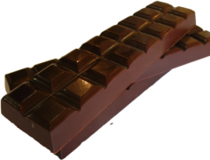 Dark Chocolate Candy Bar, Gourmet Treat, Cocoa Bliss, Artisan Chocolate, Decadent Snack PNG