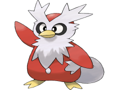 Delibird Pokemon, Holiday Spirit, Johto Region, Cheerful, Gift-Bearer PNG