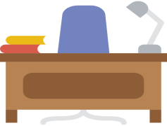 Desk, Furniture, Table, Study, Organization PNG