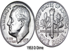 Dime, Money, Finance, Collectible, Mint PNG