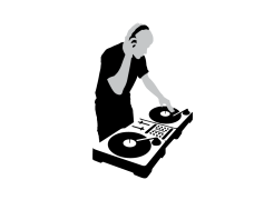 Disc Jockey, Audio Performer, Event DJ, Party Entertainer, Beat Controller PNG