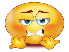 Dislike Emoji, Dismissive Sign, Discontent Icon, Reject Emoji, Negative Feedback PNG