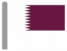 Doha Flag, Emblem, Banner, Qatar, Heritage PNG