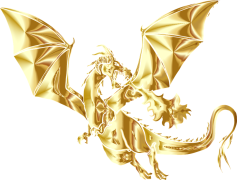 Drake Dragon, Fire Breather, Winged Reptile, Enchanted Serpent, Fantasy Beast PNG