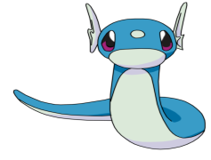 Dratini Pokemon, Dragon Type, Evolved Form, Cute Appearance, Johto Region PNG