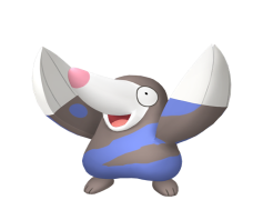 Drilbur Pokemon, Evolving, Digging Ability, Sinnoh Region, Burrowing PNG
