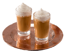 Eggnog Glass, Holiday Beverage, Festive Drinkware, Creamy Delight, Winter Celebration PNG