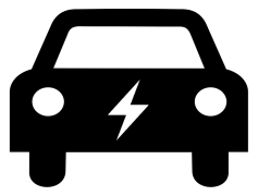 Electric Car, Battery-Powered, Innovative, Charging Station, Sustainable PNG