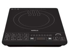 Electric Induction Cooktop, Sleek Surface, Easy Cleanup, Energy Efficient, Modern Kitchen PNG