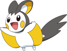 Emolga Pokemon, Unova Region, Speedy Attacker, Acrobatics Expert, Shock Abilities PNG