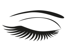 Eyelashes, Enhancement, Lengthening, Makeup, Volume PNG